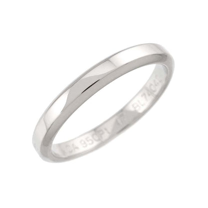 Van Cleef & Arpels Tendrement 47 Ring Width Pt Platinum