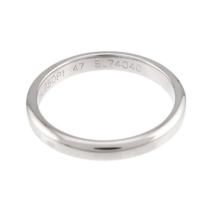 Van Cleef & Arpels Tendrement 47 Ring Width Pt Platinum