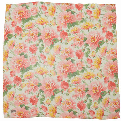 Dior Scarf Flower Silk Chiffon