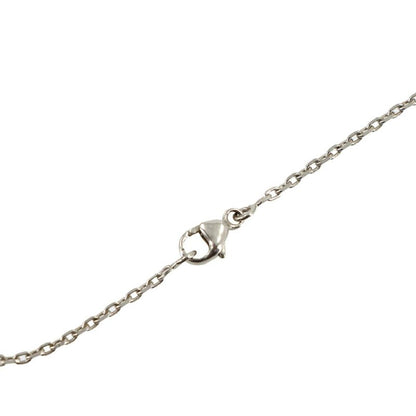 Hermes Pop Necklace Black Silver