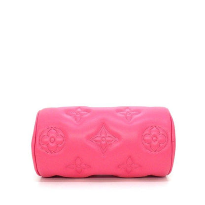 Louis Vuitton Handbag Papillon BB Dragon Fruit Bubble Glam Leather Gold