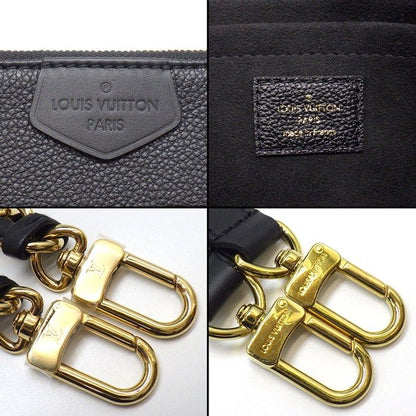 Louis Vuitton Shoulder Bag Multy Pochette Noir Black Monogram Empreinte Leather