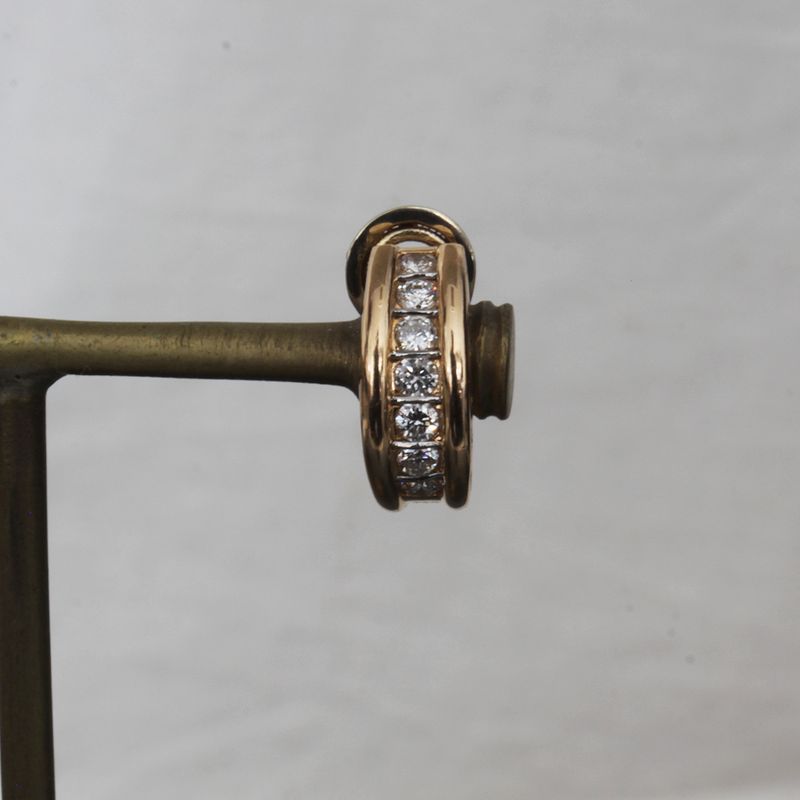 Cartier Single Earrings Diamond Serena de 18k Yellow Gold