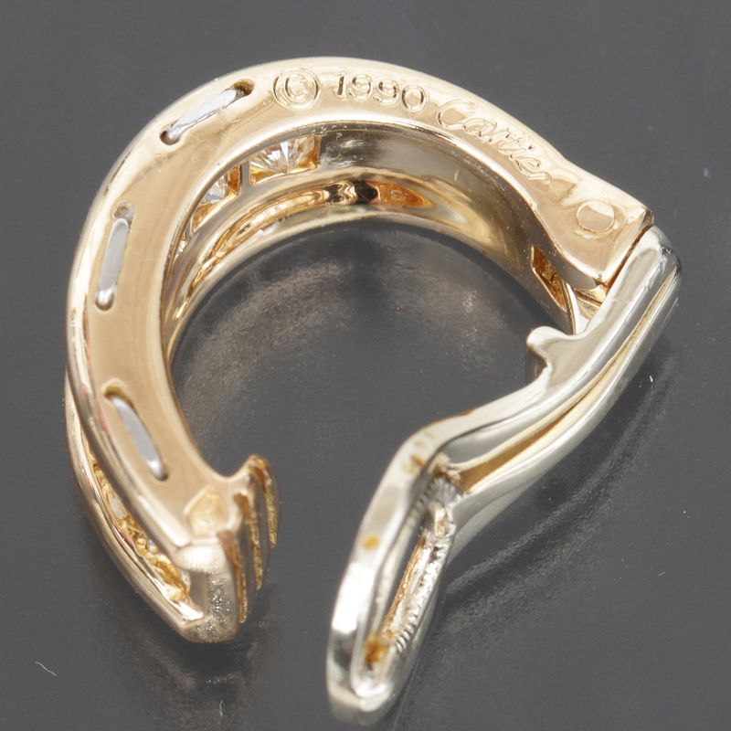 Cartier Single Earrings Diamond Serena de 18k Yellow Gold
