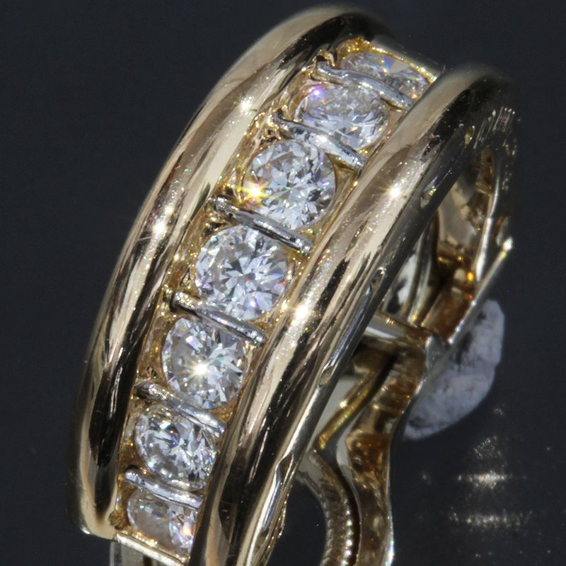 Cartier Single Earrings Diamond Serena de 18k Yellow Gold