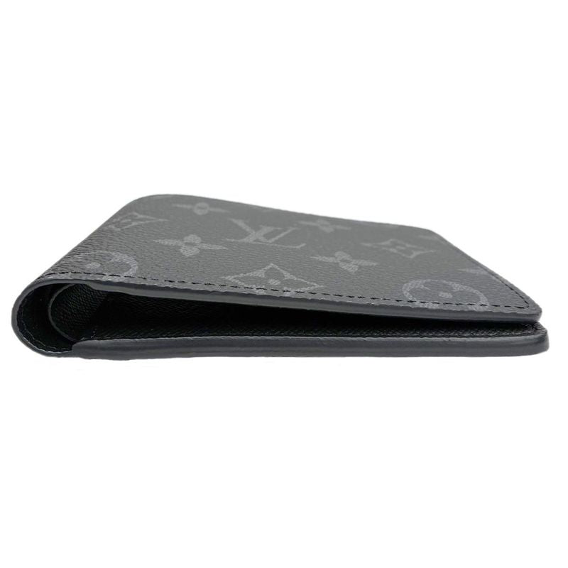 Louis Vuitton Portefeuille Multiple Monogram Eclipse Bifold Wallet Black