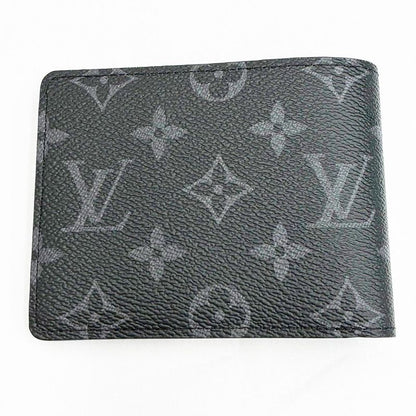 Louis Vuitton Portefeuille Multiple Monogram Eclipse Bifold Wallet Black