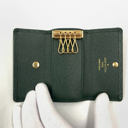 Louis Vuitton Multicles 4 Quadruple Key Case Green Key Holder
