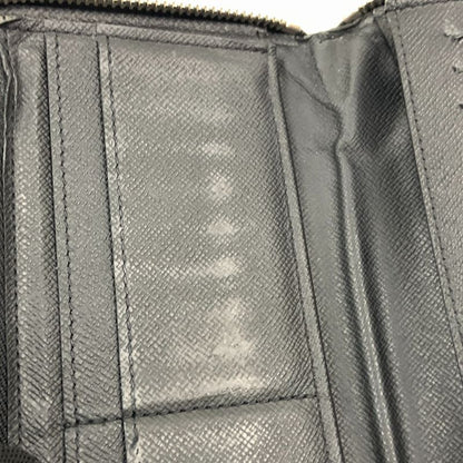 Louis Vuitton Damier Graphite Zippy Wallet Vertical Zip Around Black