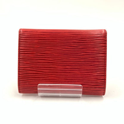 Louis Vuitton Epi Porte-Monnaie Sample Coin Purse Red Delivery As Is Junk