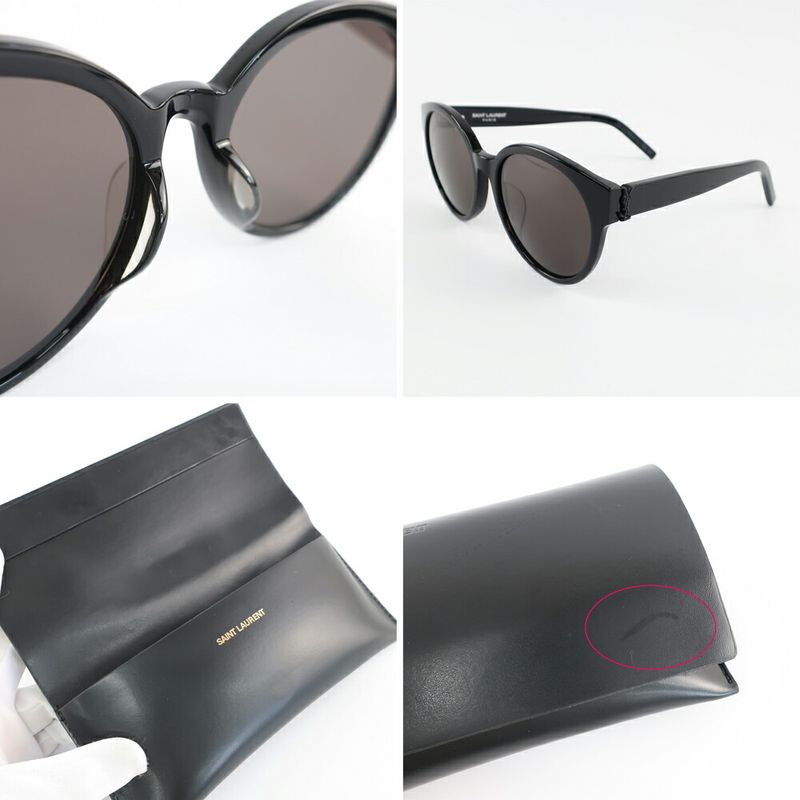 Saint Laurent Sunglasses 55 SL 001 Eyewear Ysllogo
