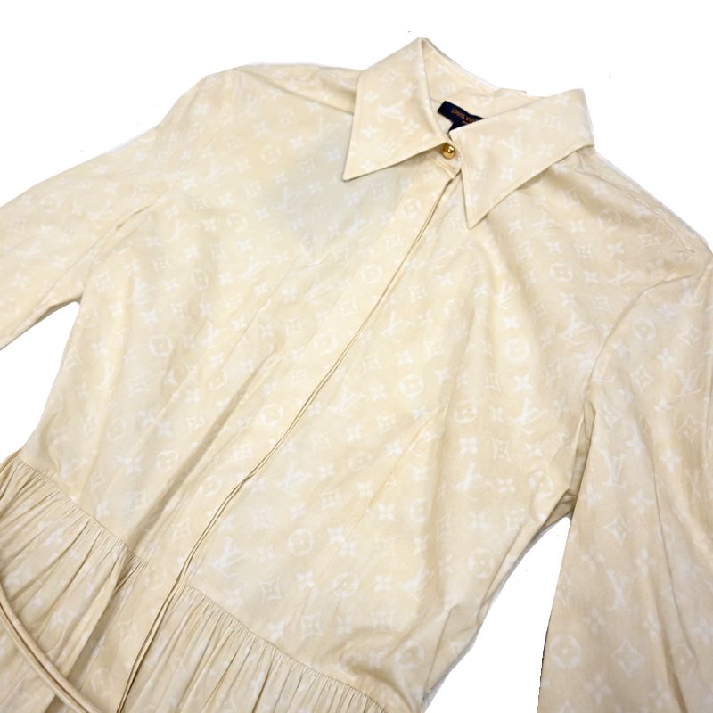 Louis Vuitton Dress Beige