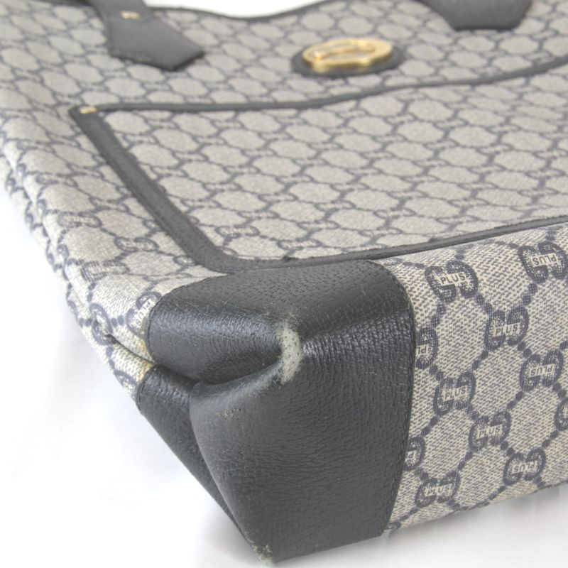 Gucci Sherry Line Tote GG Plus Navy