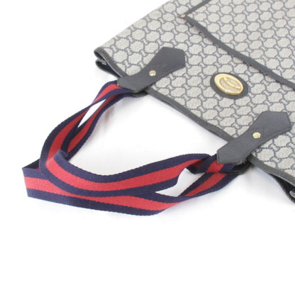 Gucci Sherry Line Tote GG Plus Navy