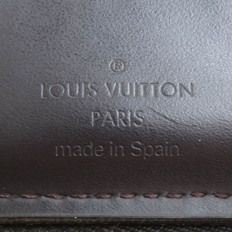 Louis Vuitton Bifold Wallet Monogram Glace Porte Billets Mone Zip