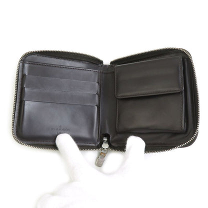 Louis Vuitton Bifold Wallet Monogram Glace Porte Billets Mone Zip