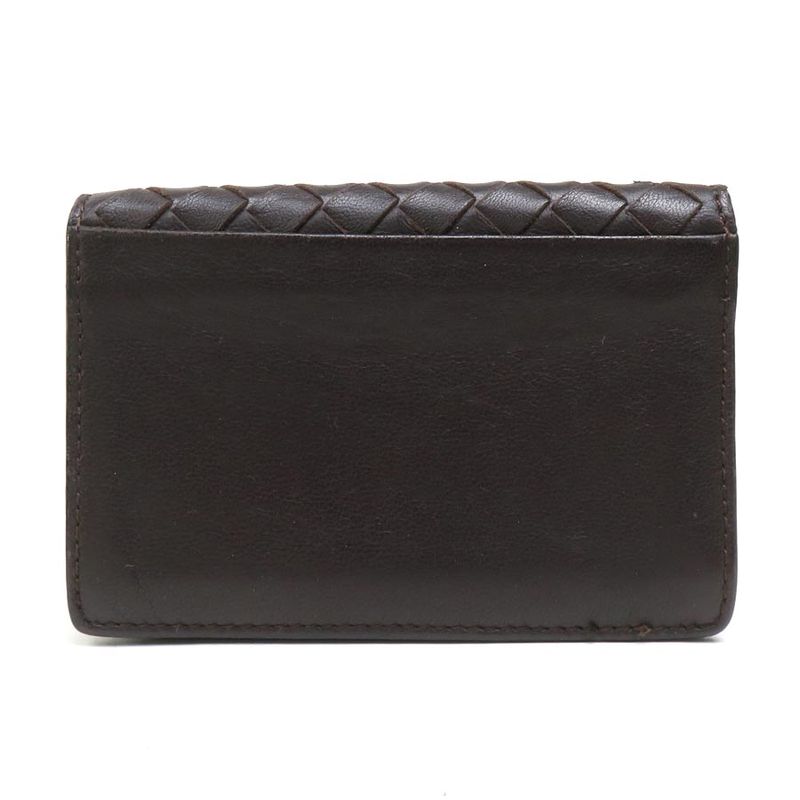 Bottega Veneta Business Card Case Intrecciato