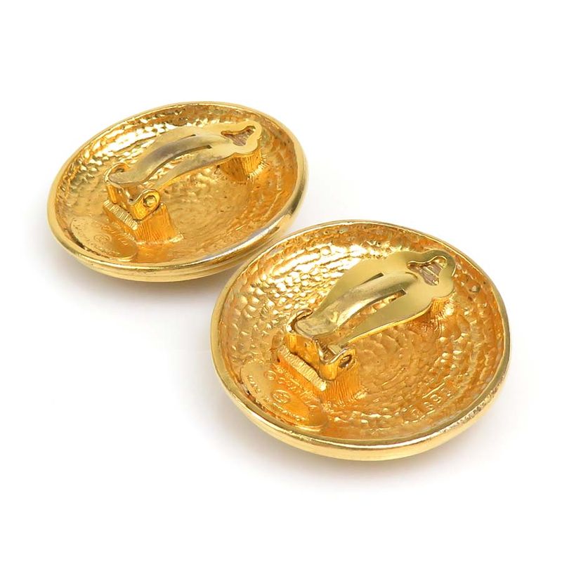 Chanel Earrings Gold