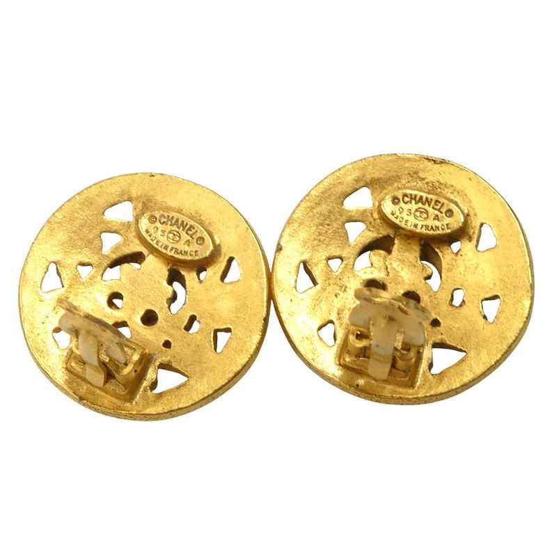 Chanel Earrings Gold