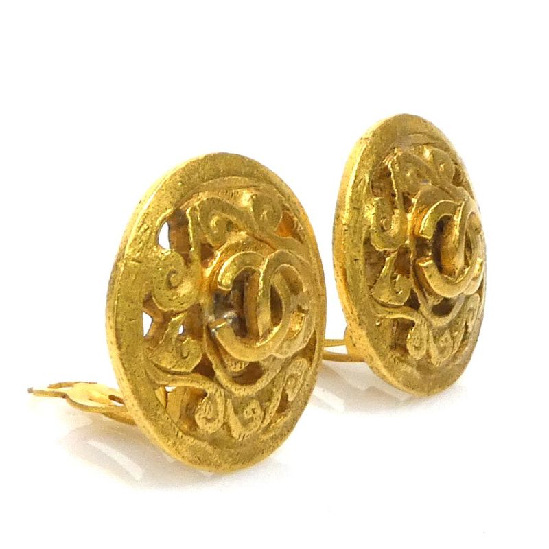 Chanel Earrings Gold