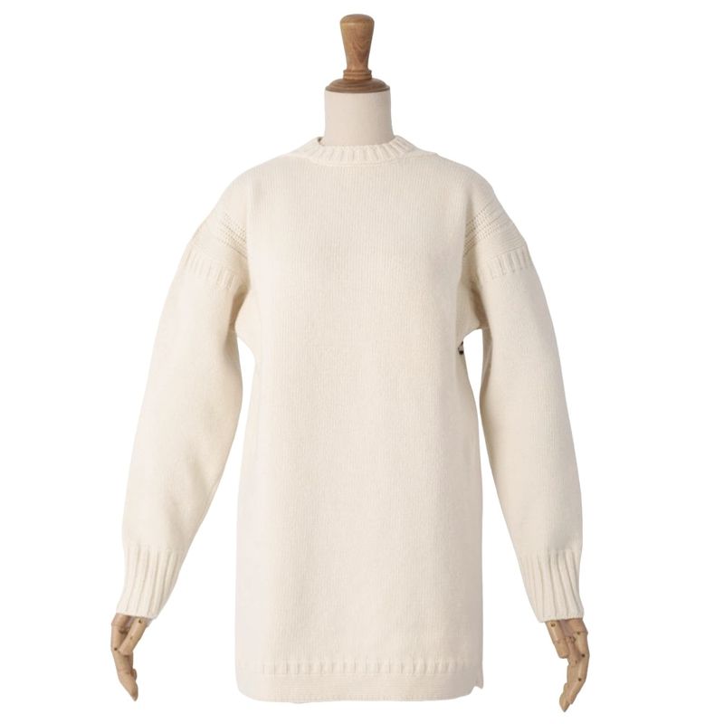 Dior Knit Top White