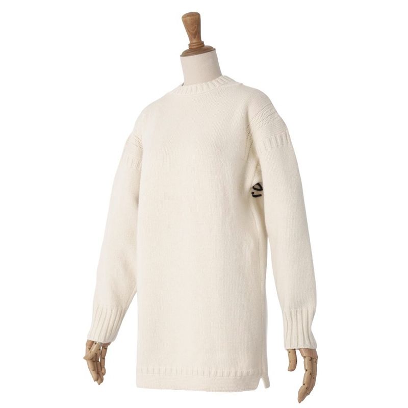 Dior Knit Top White