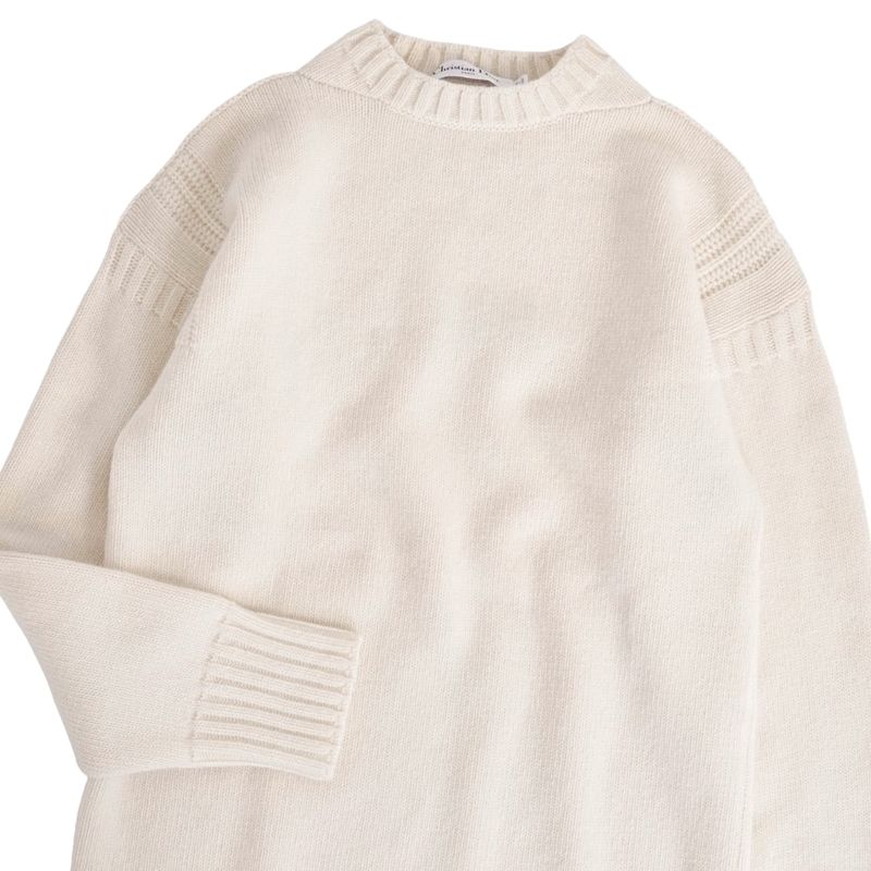 Dior Knit Top White