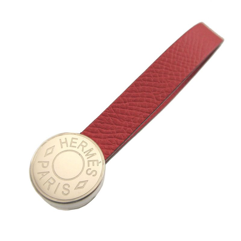 Hermes Maris Veau Epsom Million Red Glove Holder Gloves