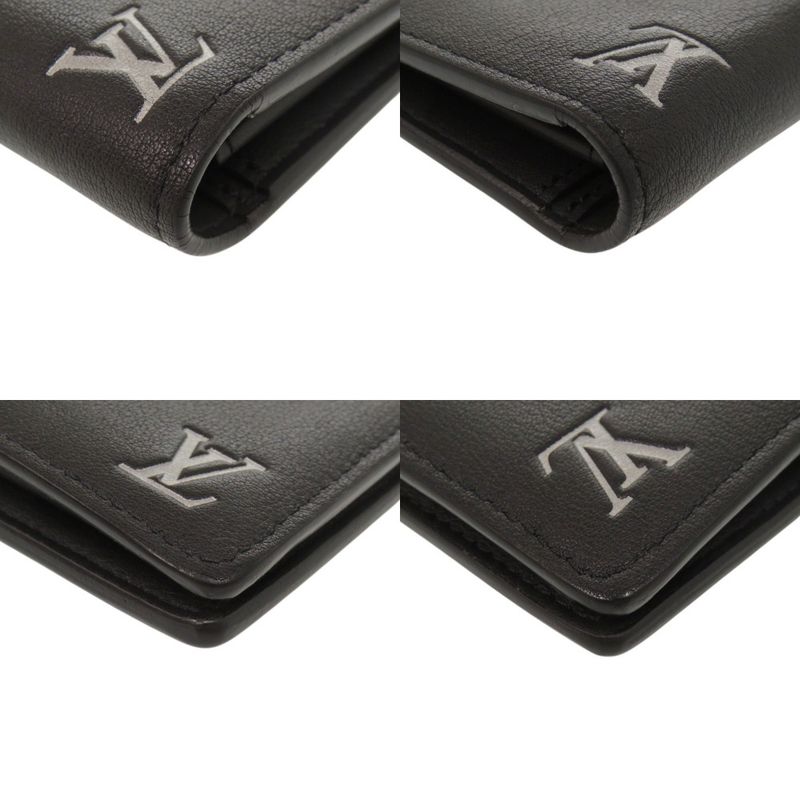 Louis Vuitton LV Blason Portefeuille Brother NM IC Leather Black Wallet