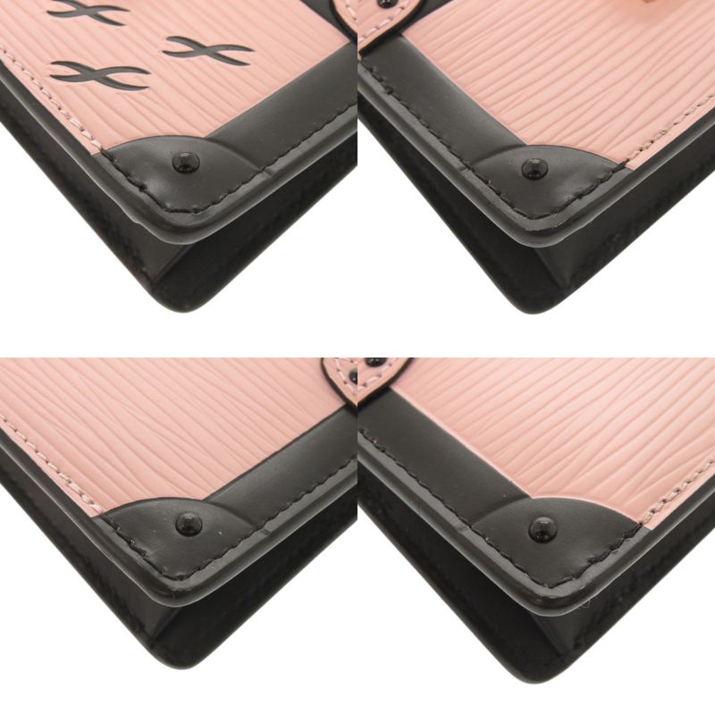 Louis Vuitton Epi Trunk Multicult Rose Ballerine Card Case Coin