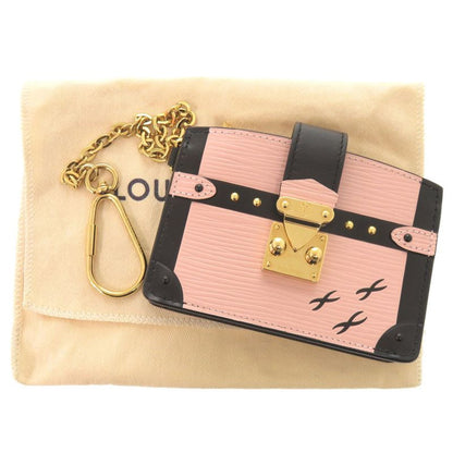 Louis Vuitton Epi Trunk Multicult Rose Ballerine Card Case Coin