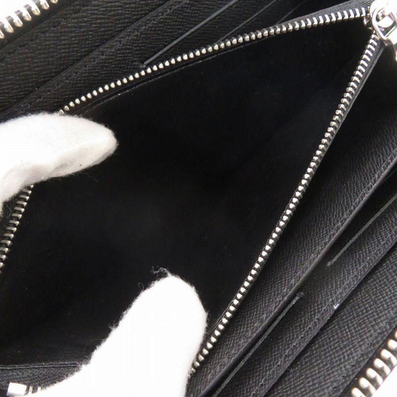 Louis Vuitton Zippy XL Taiga Black Wallet