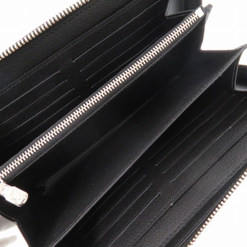 Louis Vuitton Zippy XL Taiga Black Wallet