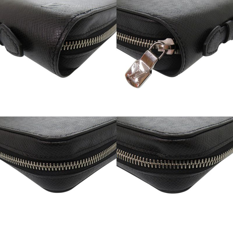 Louis Vuitton Zippy XL Taiga Black Wallet