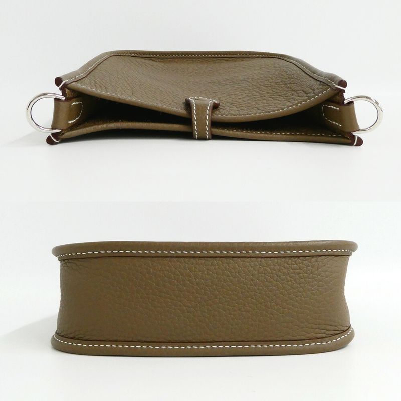 Hermes Evelyne TPM 16 Amazon Etoupe Taurillon Clemence Shoulder Bag