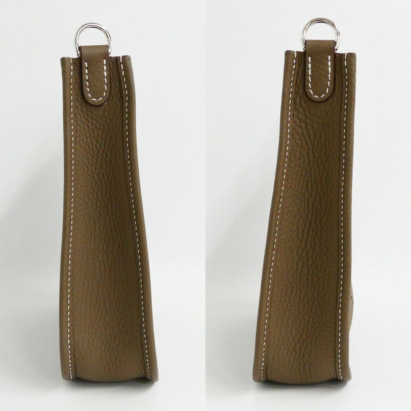 Hermes Evelyne TPM 16 Amazon Etoupe Taurillon Clemence Shoulder Bag