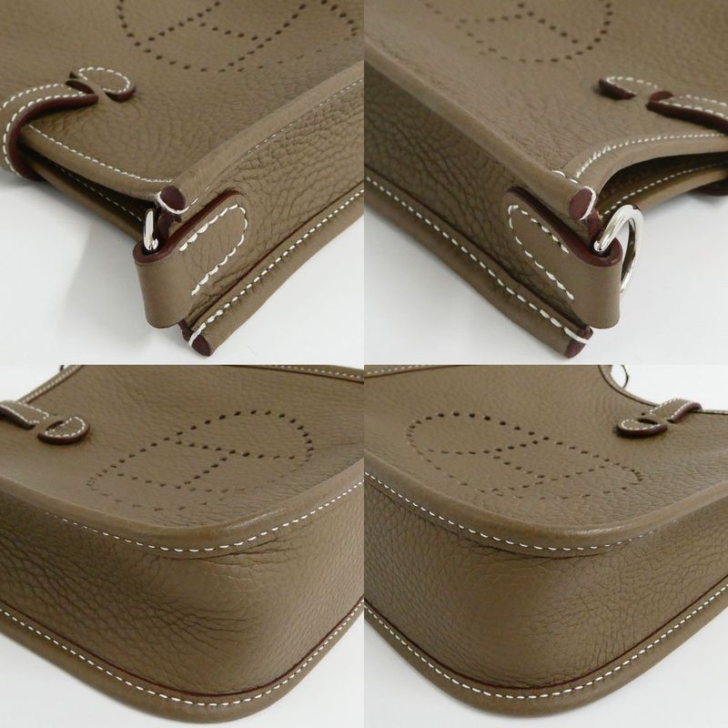 Hermes Evelyne TPM 16 Amazon Etoupe Taurillon Clemence Shoulder Bag