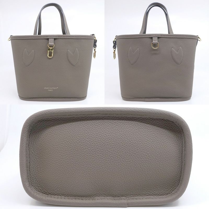 Louis Vuitton Neverfull Inside Out BB Monogram Dark Fango Shoulder Bag