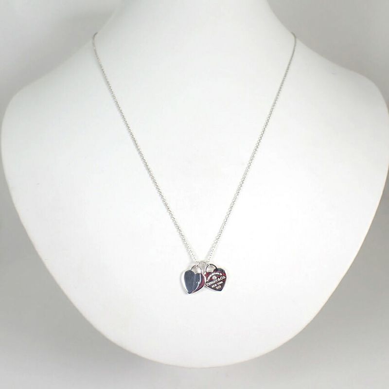 Tiffany & Co 925 Return to Double Pendant