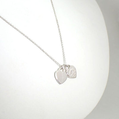 Tiffany & Co 925 Return to Double Pendant