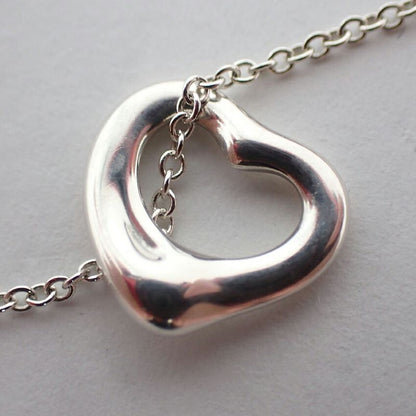 Tiffany & Co 925 Open Pendant Necklace