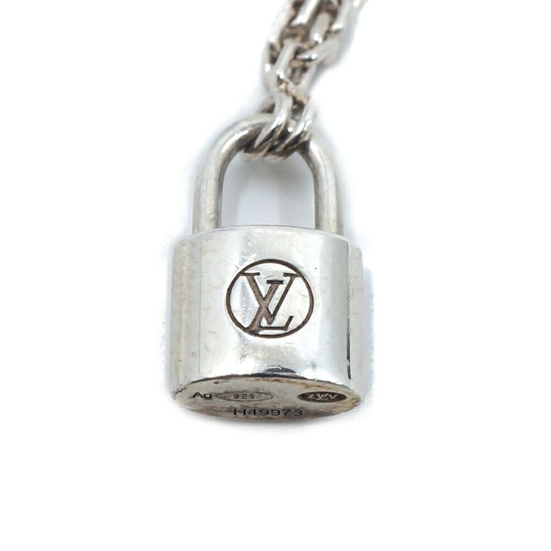 Louis Vuitton Bracelet Silver Lockit Padlock