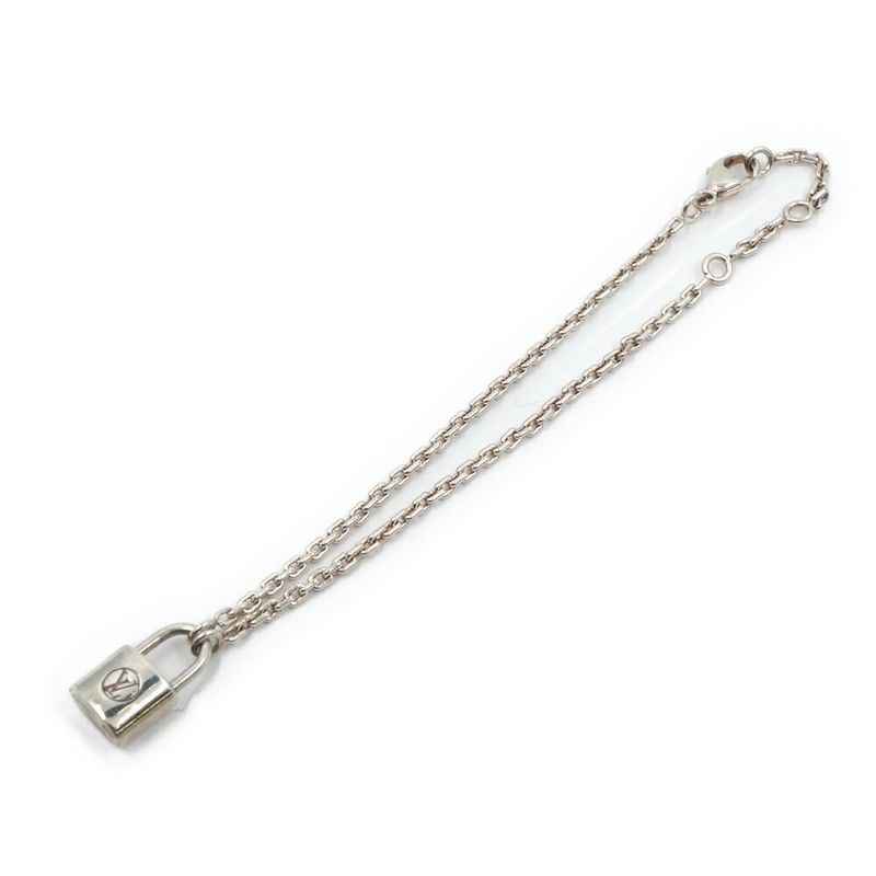 Louis Vuitton Bracelet Silver Lockit Padlock