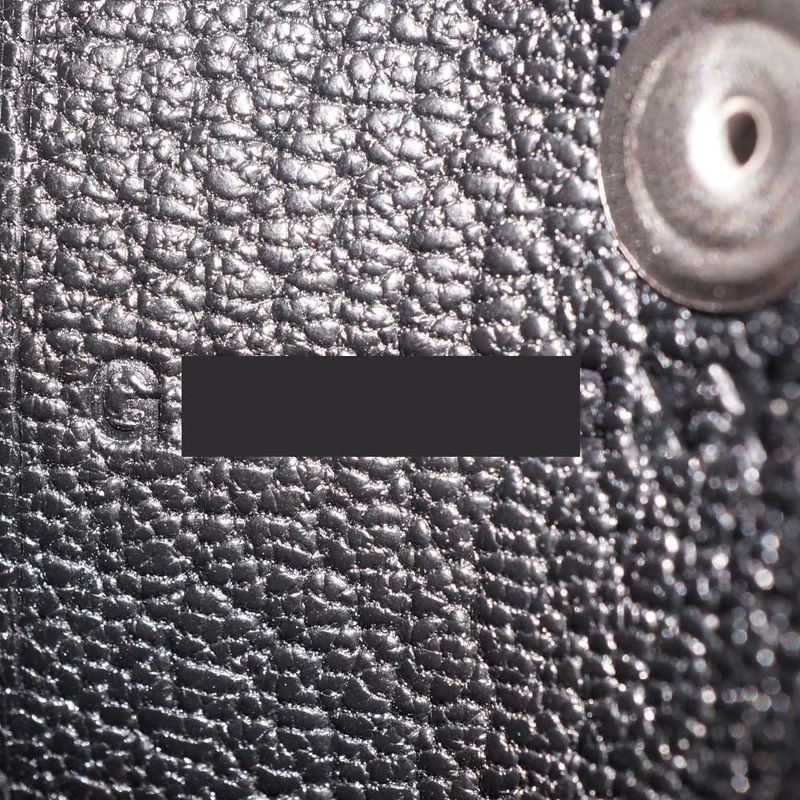 Hermes Calvi Coin Case Card Black Silver