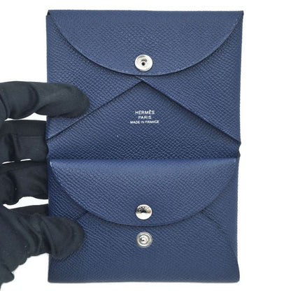 Hermes Calviduo Production Navy Silver Hat