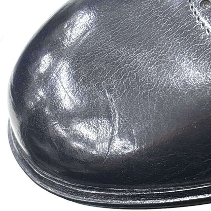 Dolce & Gabbana Medallion Leather Shoes Black 6