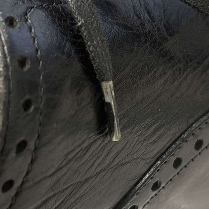 Dolce & Gabbana Medallion Leather Shoes Black 6