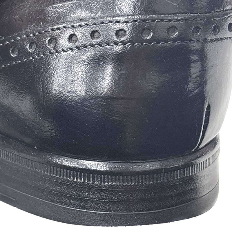 Dolce & Gabbana Medallion Leather Shoes Black 6
