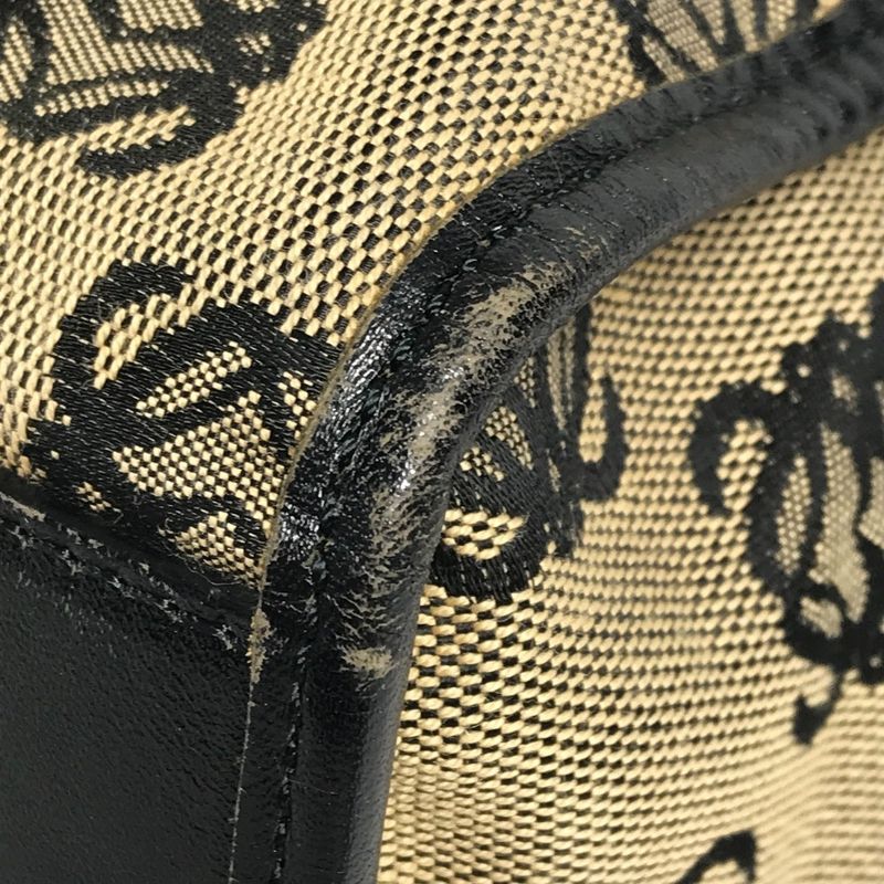 Loewe Business Bag Anagram Logo Leather Canvas Black
