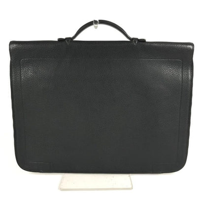 Hermes Business Bag Cerviette Leather Black